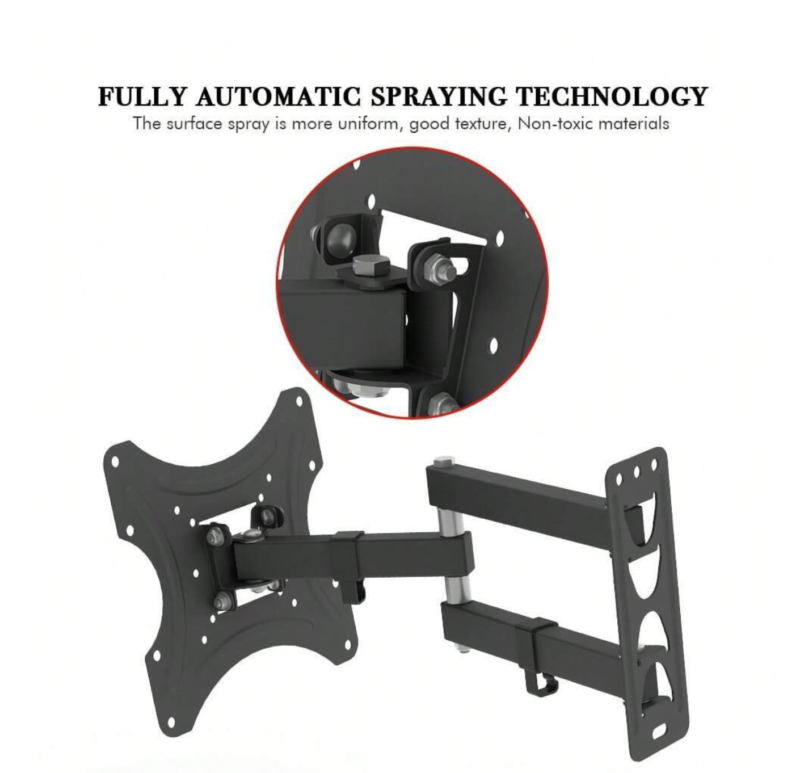 TV Wall Mount, Tilting TV Bracket For Most 26-50 Inch LCD OLED Flat/Curved TVs - Image 2