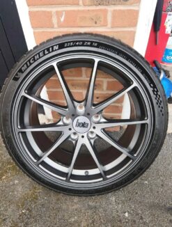 BOLA B9 Matt Gunmetal Grey Alloy Wheels – BMW 5x120