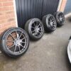 BOLA B9 Matt Gunmetal Grey Alloy Wheels – BMW 5x120