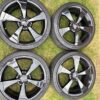 Genuine 19" Audi RS3 Rotor Alloy Wheels with Michelin Pilot Sport 4 S Tyres 