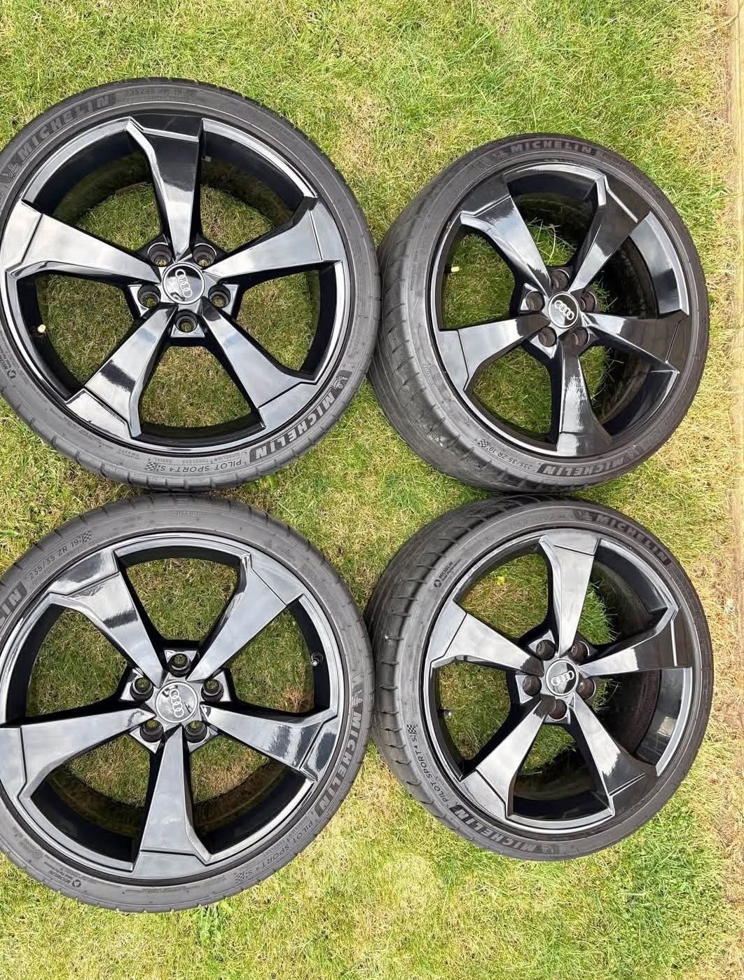 Genuine 19" Audi RS3 Rotor Alloy Wheels with Michelin Pilot Sport 4 S Tyres
