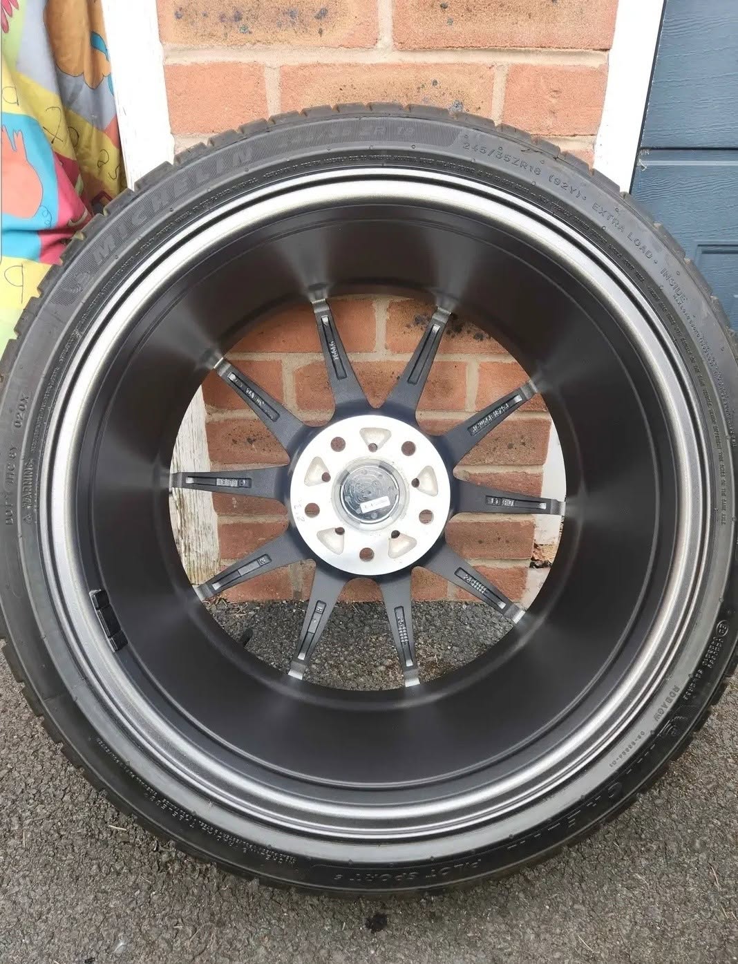BOLA B9 Matt Gunmetal Grey Alloy Wheels – BMW 5x120