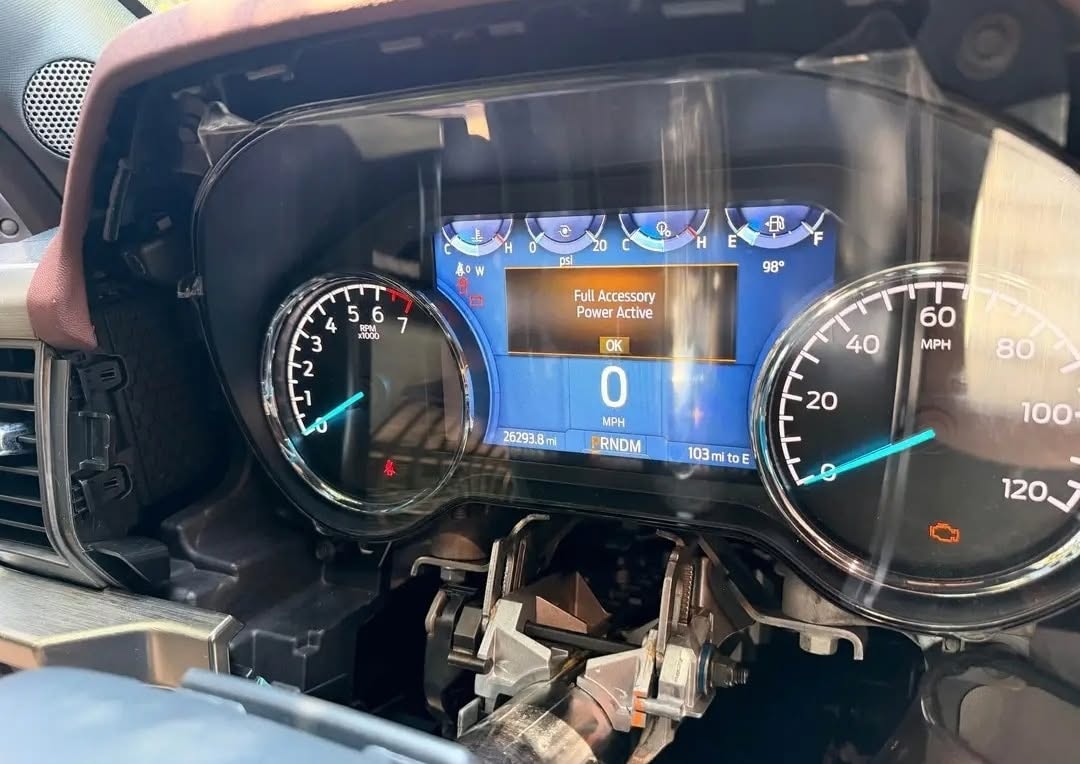 LOW-MILEAGE OEM 2023 FORD F-150 DIGITAL INSTRUMENT CLUSTER – ONLY 26K MILES!