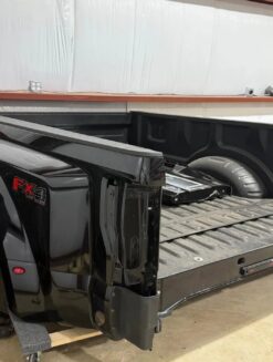 GENUINE OEM 2017–2022 FORD F-450 DUALLY 8FT ALUMINUM BED & TAILGATE – FACTORY BLACK