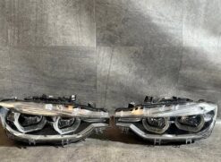 BMW 3 Series F30 LCI Genuine LED Headlights with Modules (2015–2018) 
