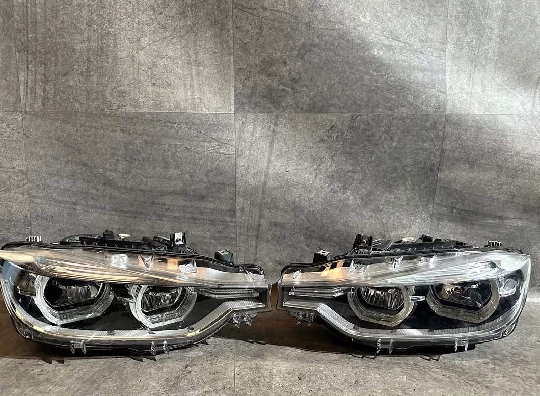 BMW 3 Series F30 LCI Genuine LED Headlights with Modules (2015–2018)