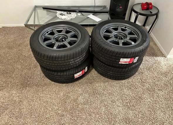 BRAND NEW 17" VISION WHEELS & 245/55R17 TYRES PACKAGE – 5x120 FITMENT