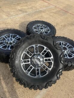 GENUINE 20" FORD F-250 LIMITED WHEELS & 37" NITTO MUD GRAPPLER TYRES – 8x170 SUPER DUTY FITMENT