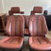 GENUINE OEM FORD KING RANCH LEATHER SEATS & CENTER CONSOLE BUNDLE – F-150 (2015–2020) & SUPER DUTY (2017–2022)